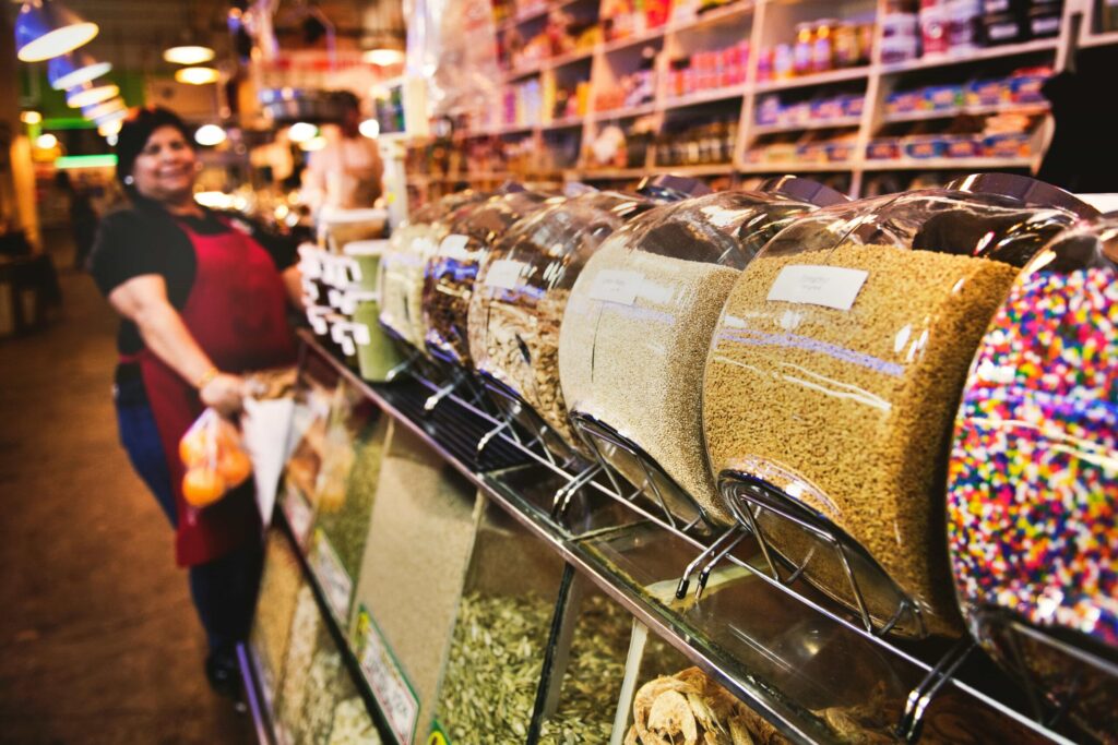 store with candy