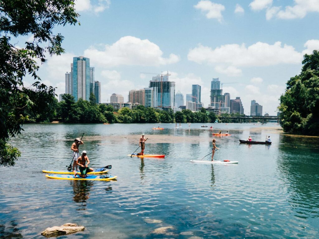 city view of austin texas